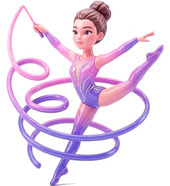 Иконка гимнастики для 8-12 лет